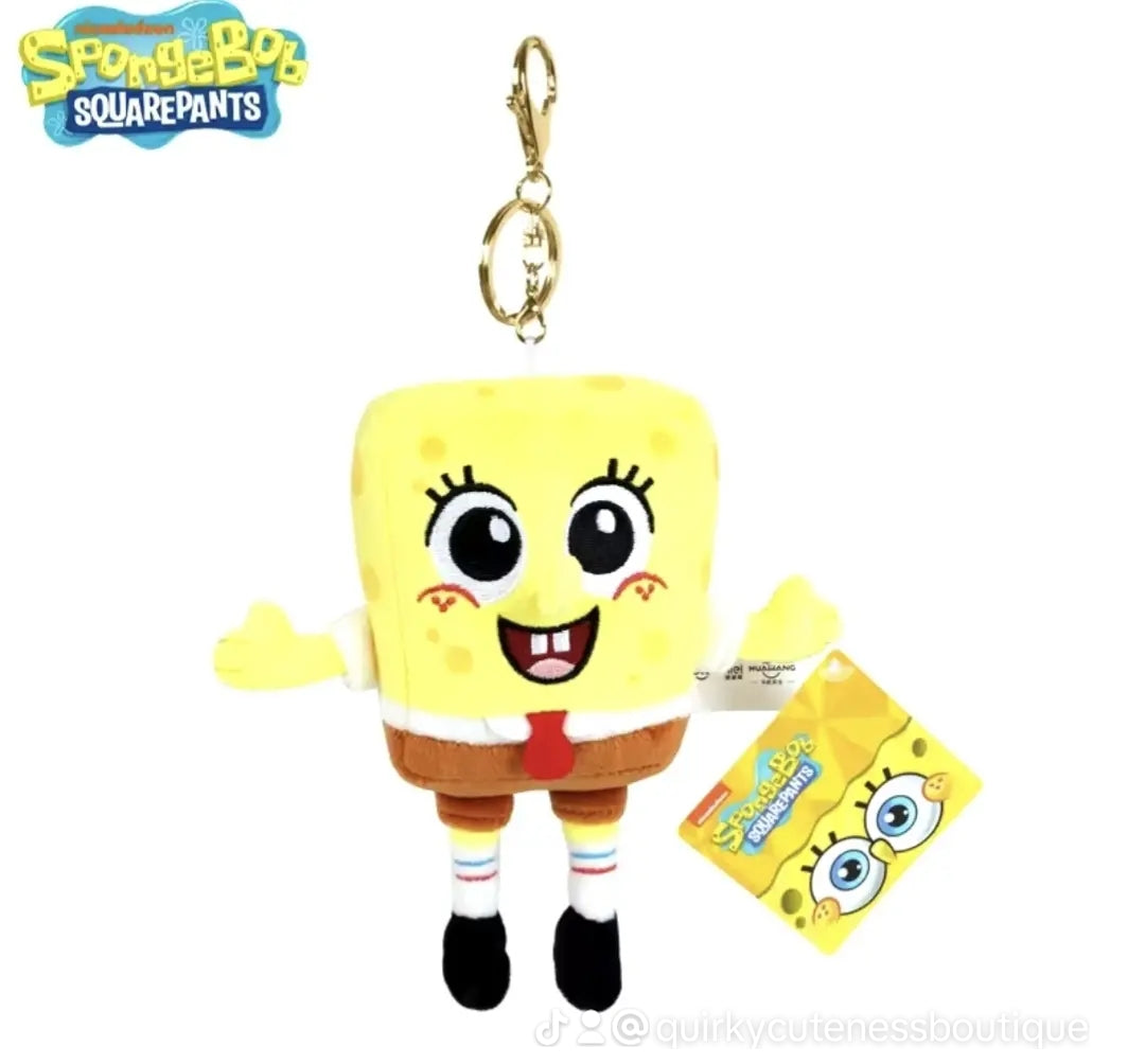 Spongebob plush keychain
