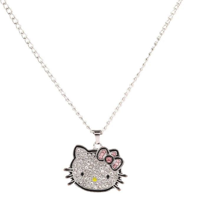 Hello Kitty Rhinestone Necklace