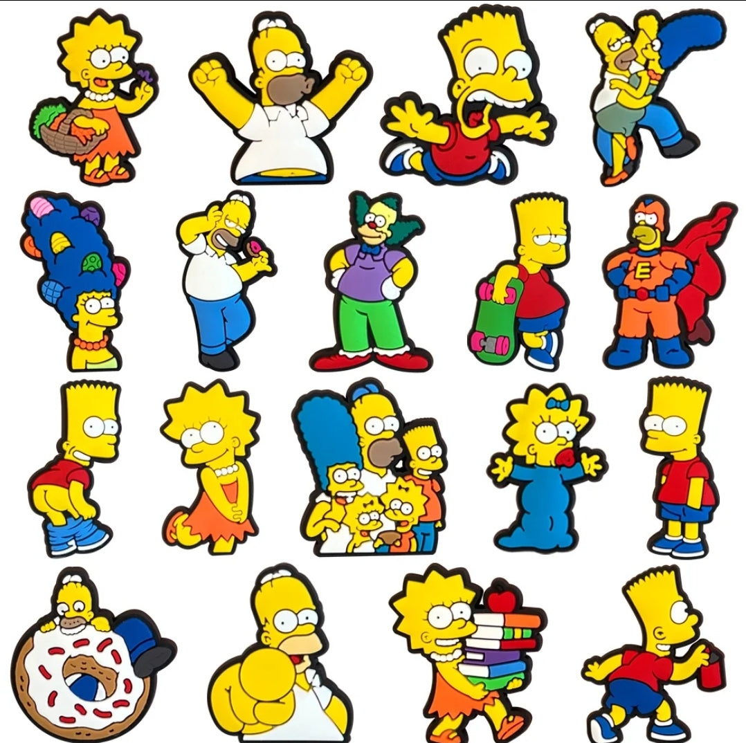 Hello Kitty,SpongeBob,Simpsons &More CROC CHARMS
