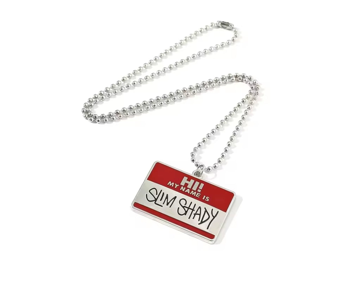Slim Shady Eminem Fashion Necklace