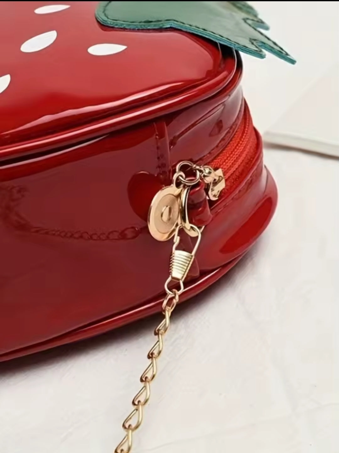 Deliciously adorable strawberry inspired purse