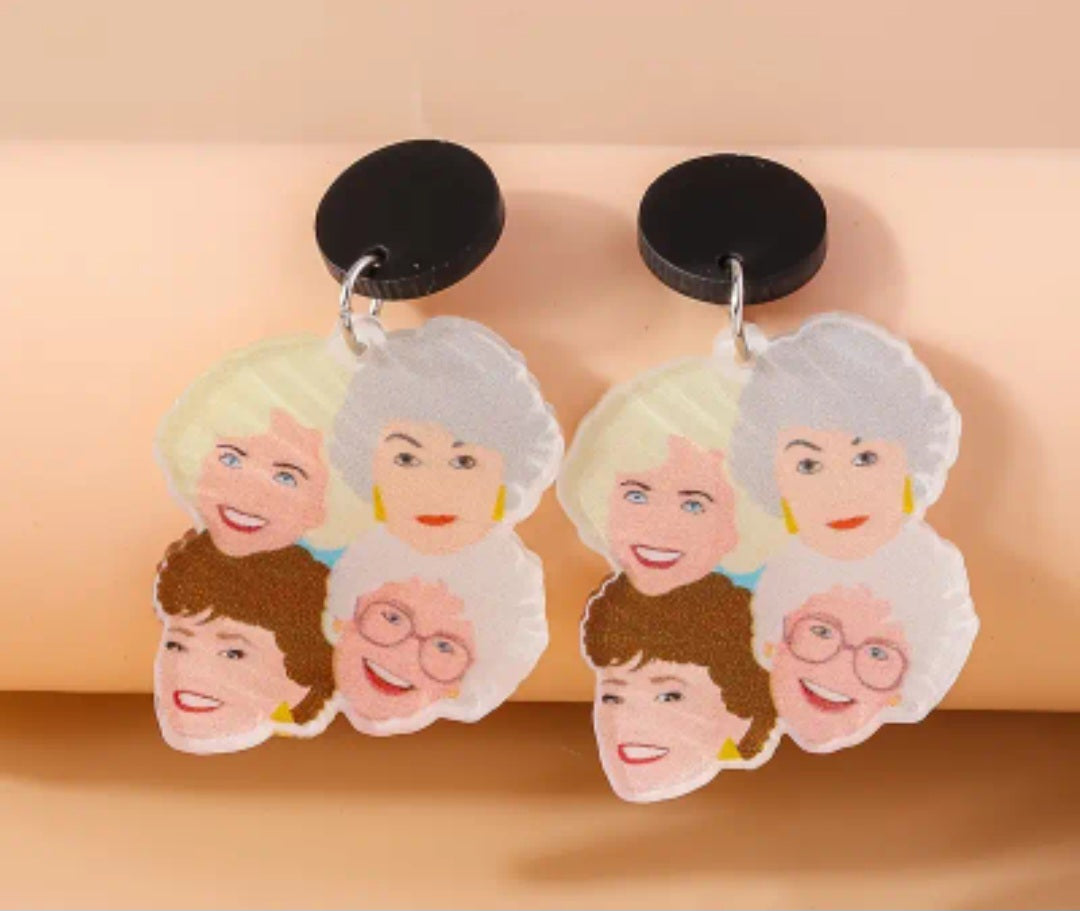 Golden Girls Fun Earrings
