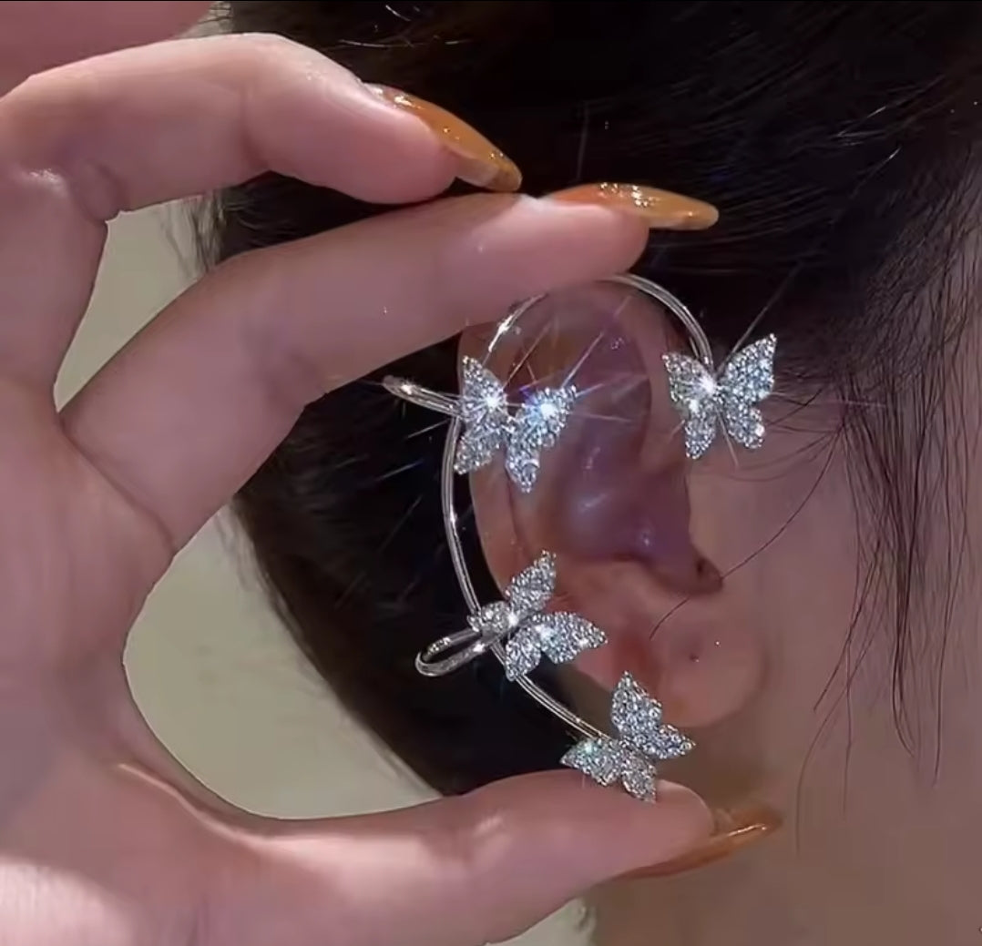 Fashion Rhinestone Ear Cuffs