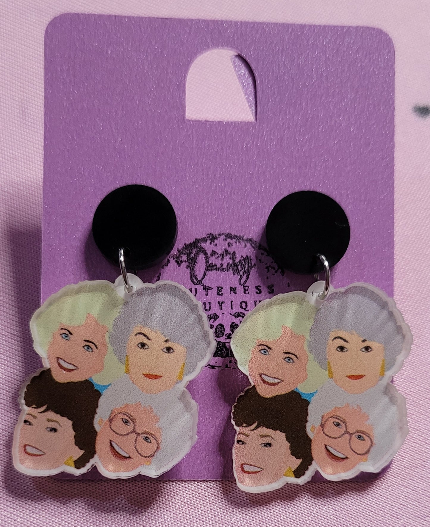Golden Girls Fun Earrings