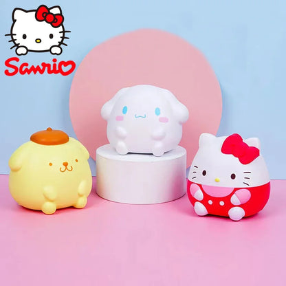 Sanrio Decompression Plush Toy Kuromi Cinnamoroll Stress Relief Squishy