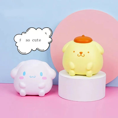 Sanrio Decompression Plush Toy Kuromi Cinnamoroll Stress Relief Squishy