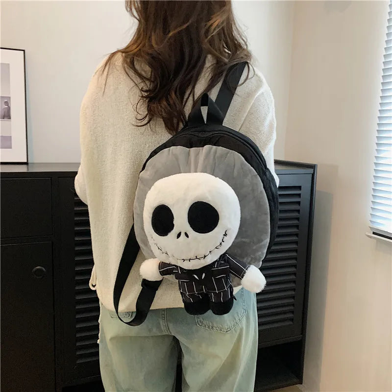 The Nightmare Before Christmas-Jack Skellington Plush Backpack