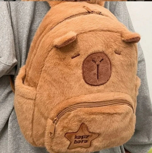 Capybara Plush backpack