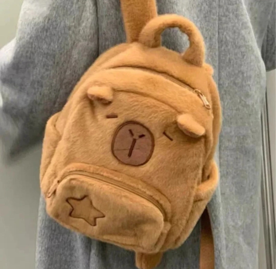 Capybara Plush backpack