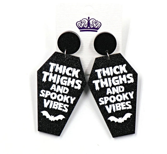 Thick & Spooky Halloween Earrings