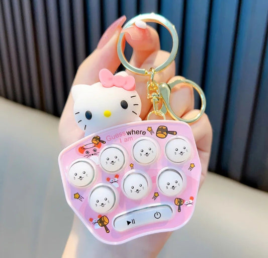 Hello Kitty Memory Game Keychain