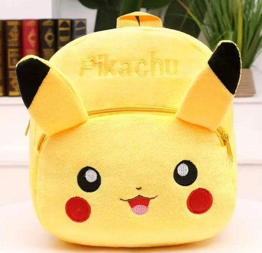 Pikachu plush backpack