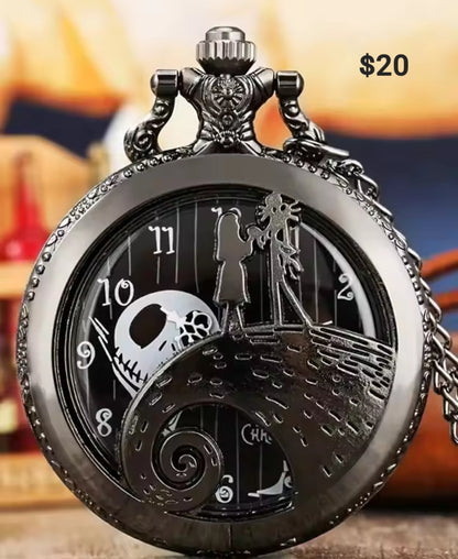 Nightmare Before Christmas Pocket Watch