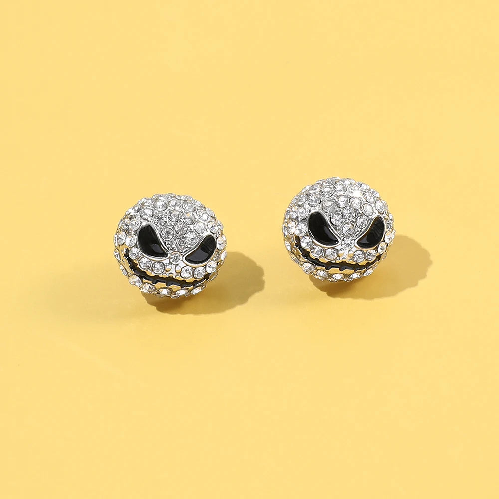 Disney The Nightmare Before Christmas Jack Skellington rhinestone Earrings