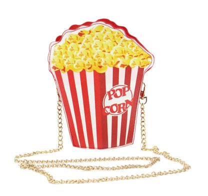 Popcorn Inspired Crossbody Purse