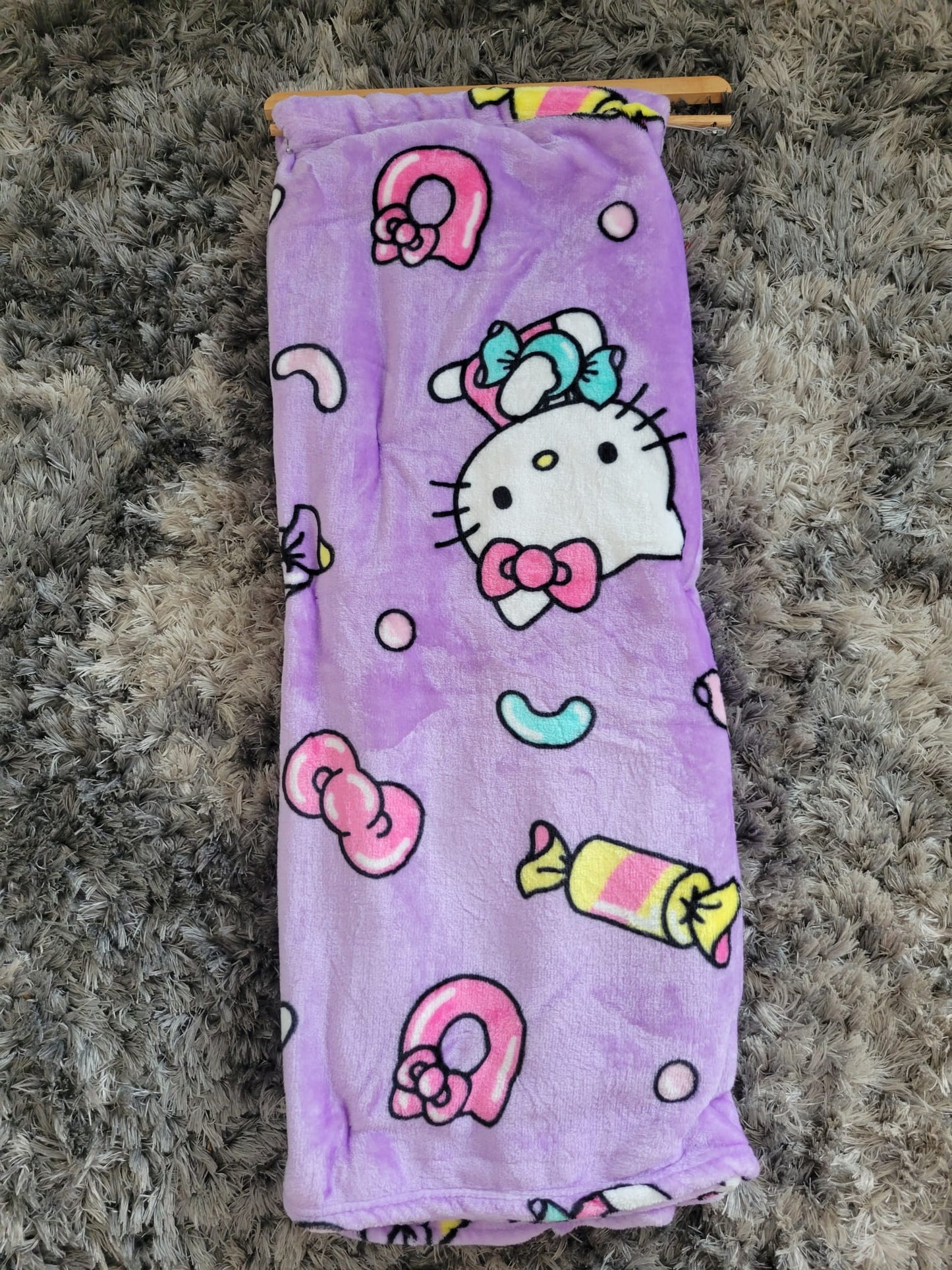 Hello Kitty Throw Blankets