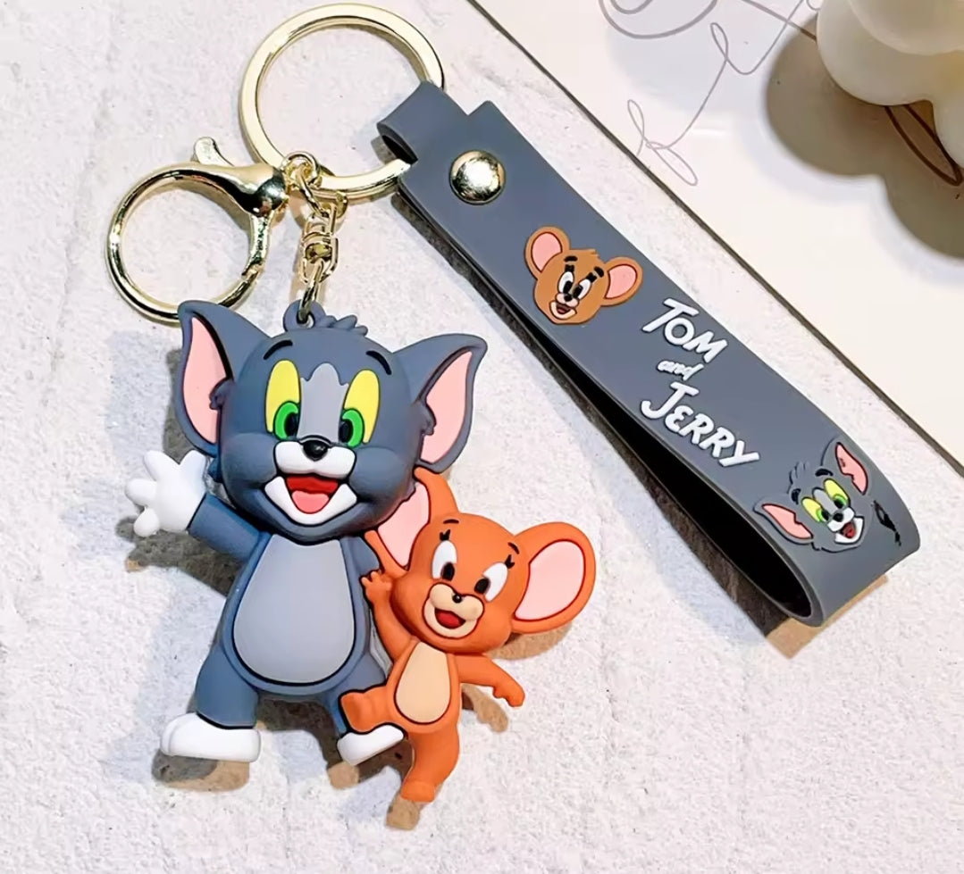 Tom & Jerry Keychain