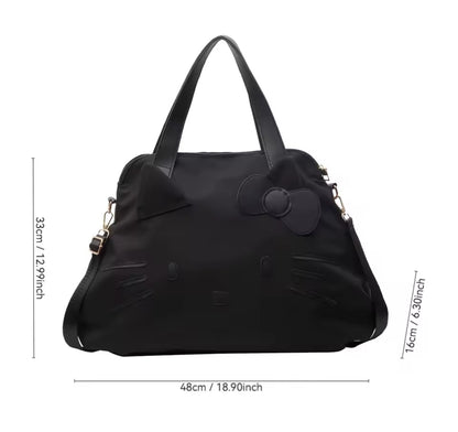 Hello Kitty Black Travel Bag