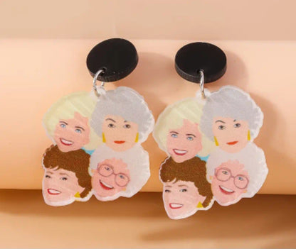 Golden Girls Fun Earrings