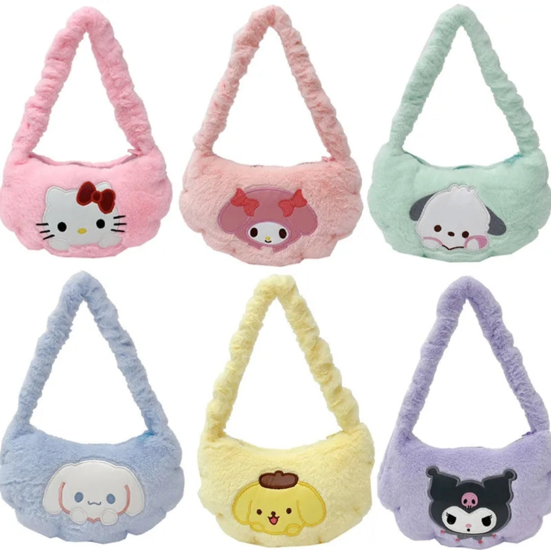 Kid's Plush character handbag