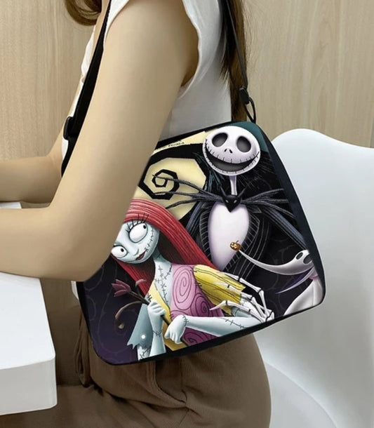 Jack and Sally Nightmare Before Christmas purse