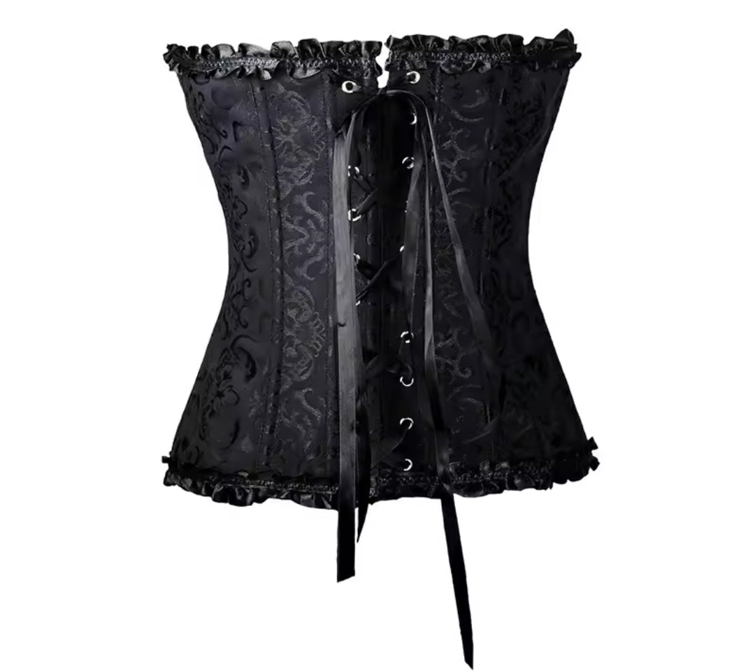 Victorian Midnight Lux Fashion Corset