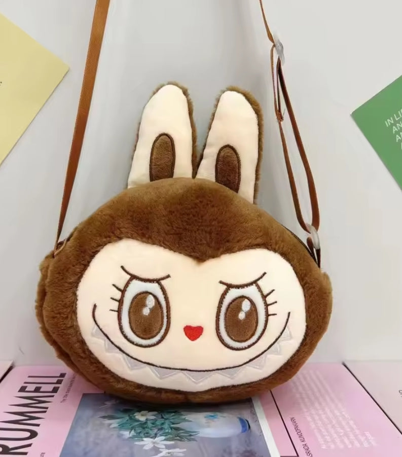 Little Monsters Plush Crossbody Purse