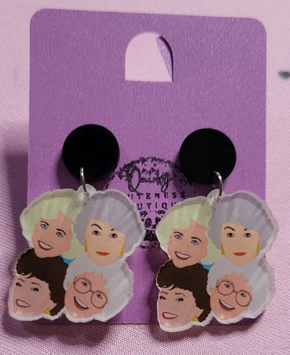 Golden Girls Fun Earrings