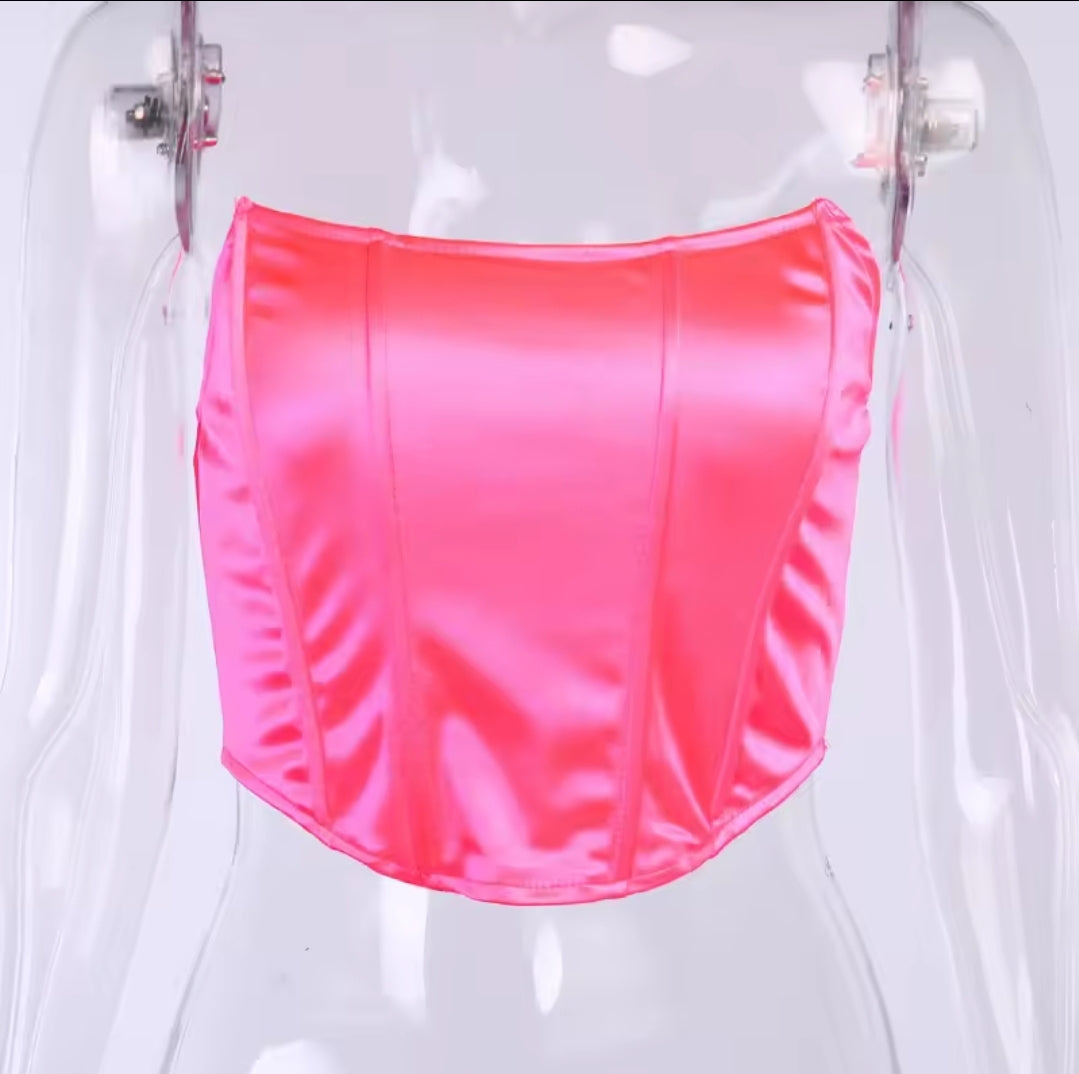 Cotton Candy Crush Corset