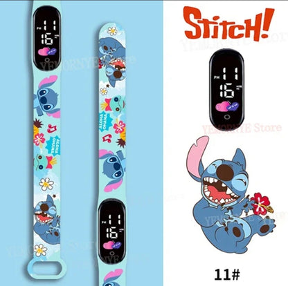 Disney Stitch inspired digital watch