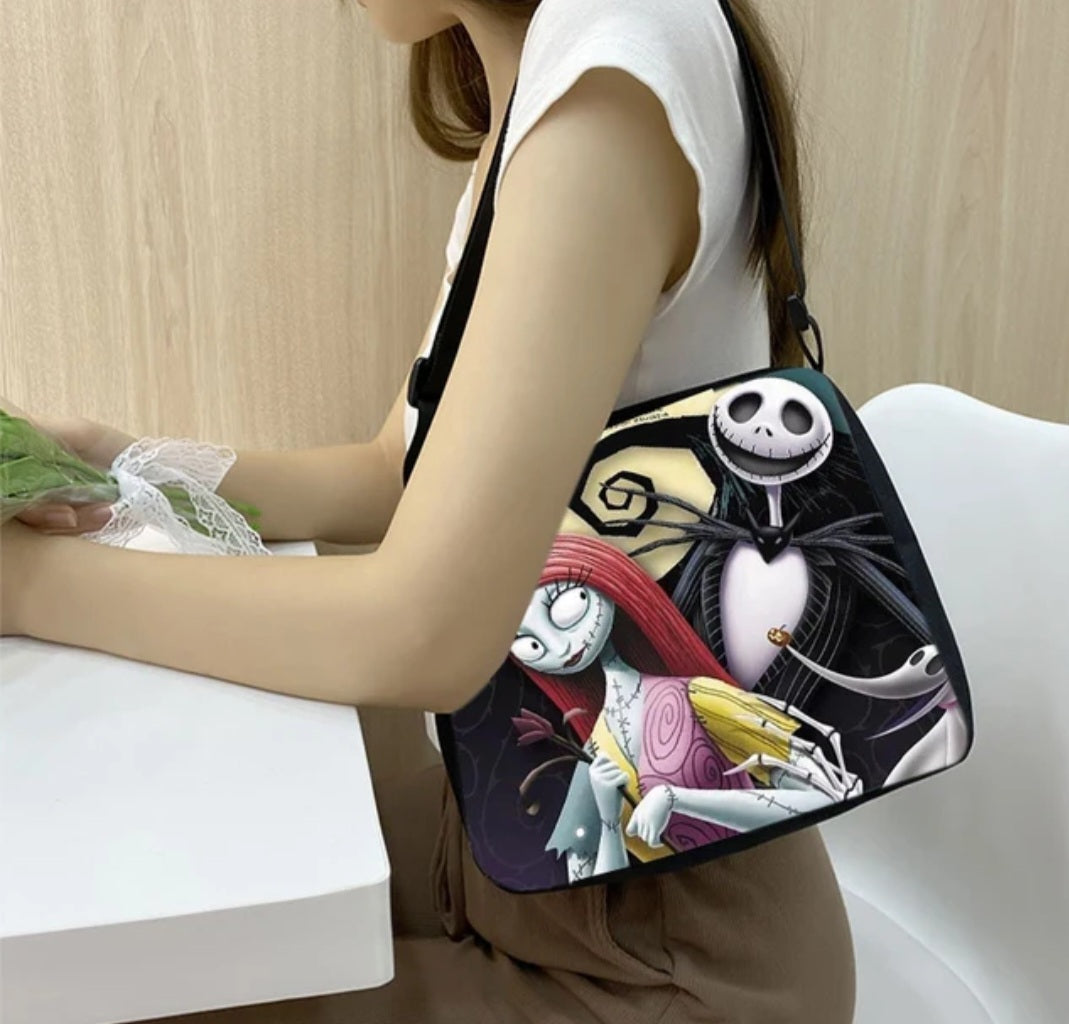 Nightmare Before Christmas inspired shoulder bags