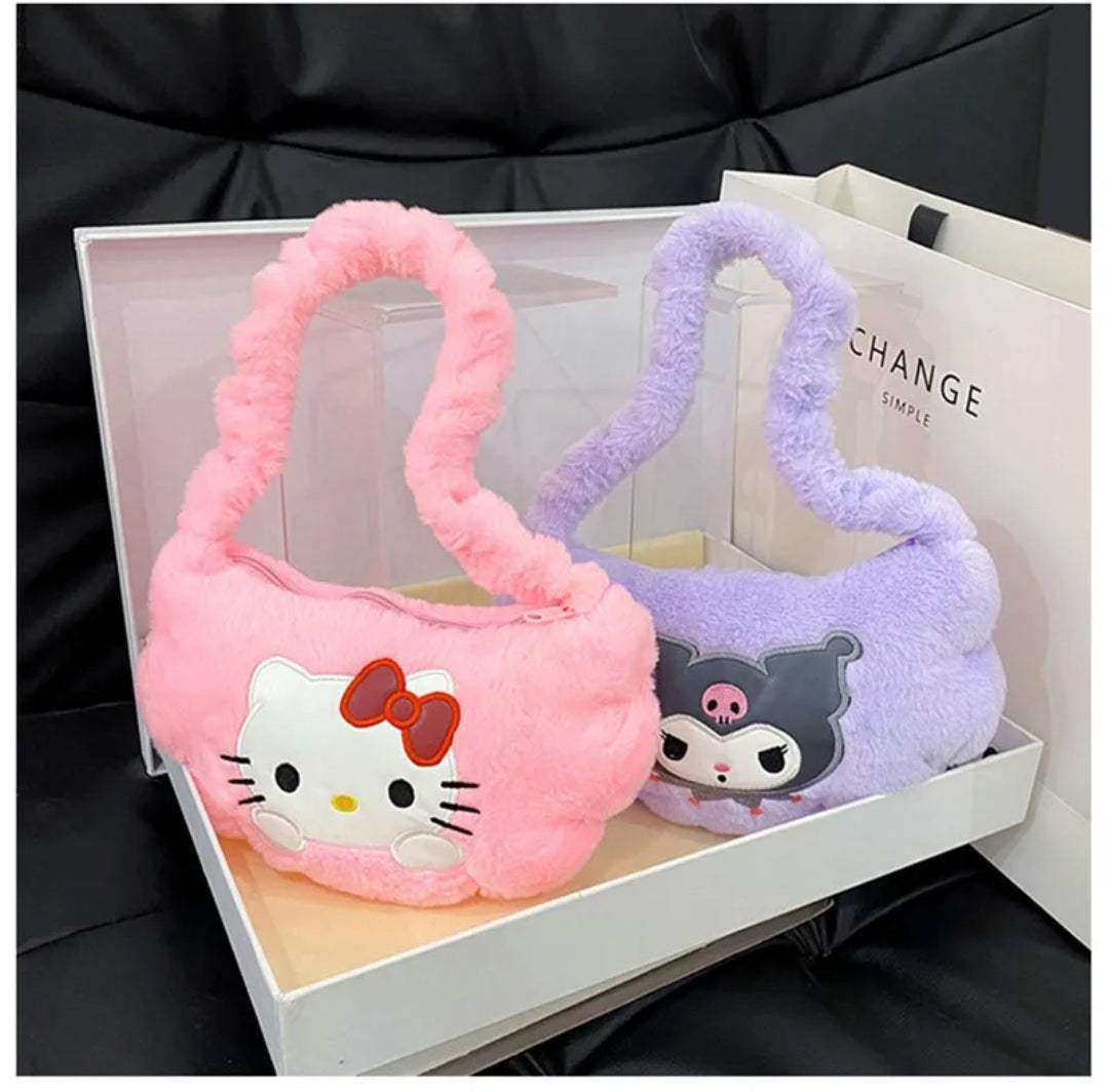 Kid's Plush character handbag