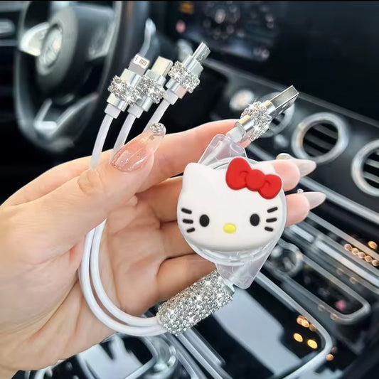 Hello Kitty 3 in 1 charger