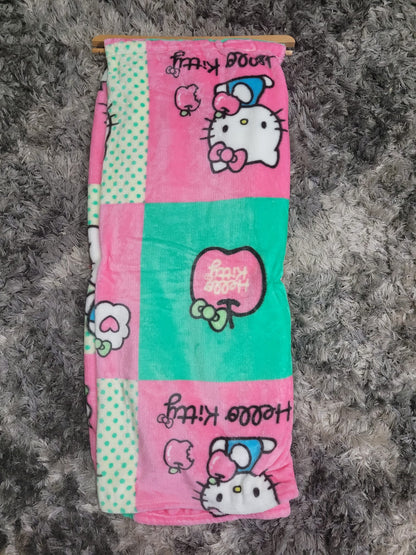 Hello Kitty Throw Blankets